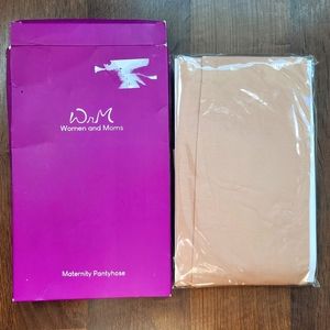 WnM (Women and Moms) 80D Maternity Pantyhose..New